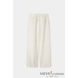 Luisa Cerano széles szárú nadrág lenkeverékből 638901/3824 112