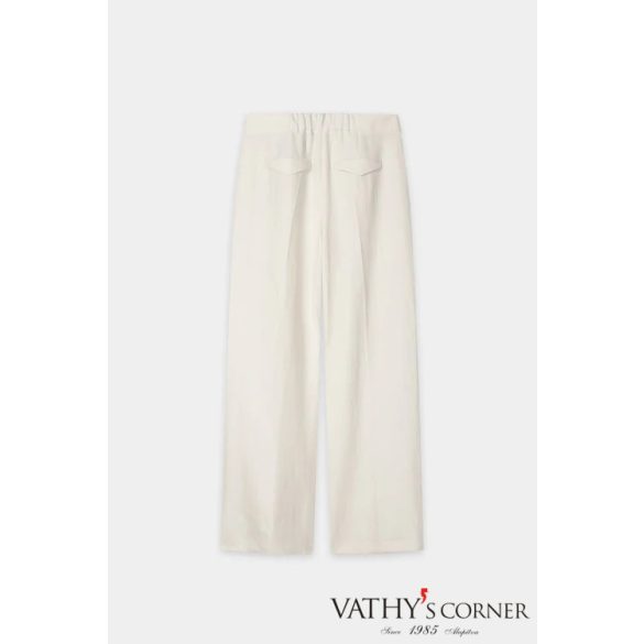 Luisa Cerano széles szárú nadrág lenkeverékből 638901/3824 112