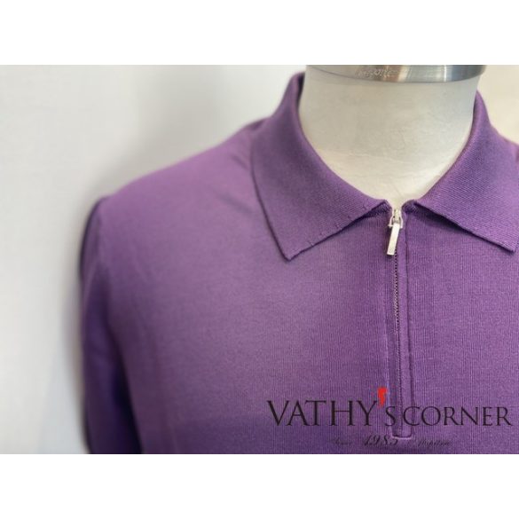 Dalmine zippes rövid ujjú póló 90314E