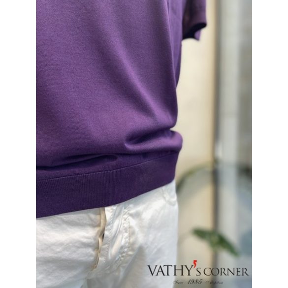 Dalmine zippes rövid ujjú póló 90314E