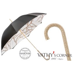   Pasotti Női duplafalú esernyő swarovski fogantyúval 58002/9 