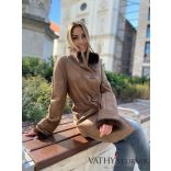 Werner Christ állógalléros, derékban húzott Marie CU242