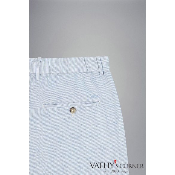Paul&Shark Csíkos vászon chino nadrág húzózsinórral 25414046 VA3 