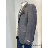 Canali béleletlen kockás zakó CF00123 202 6R