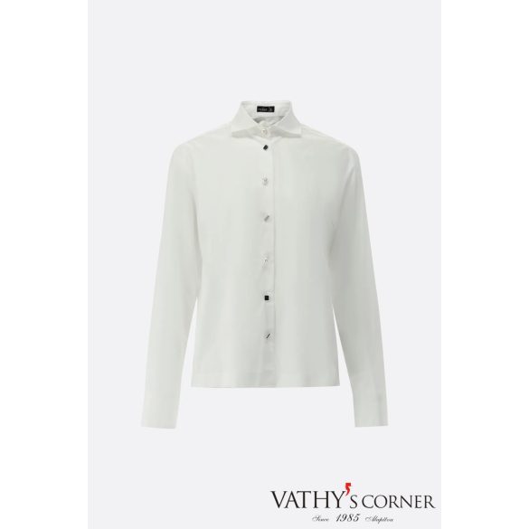 Van Laack puplin blúz extra gombokkal 130648 000 