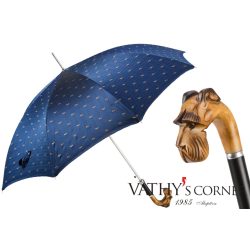 Pasotti Férfi kézzel faragott schnauzer esernyő N49 