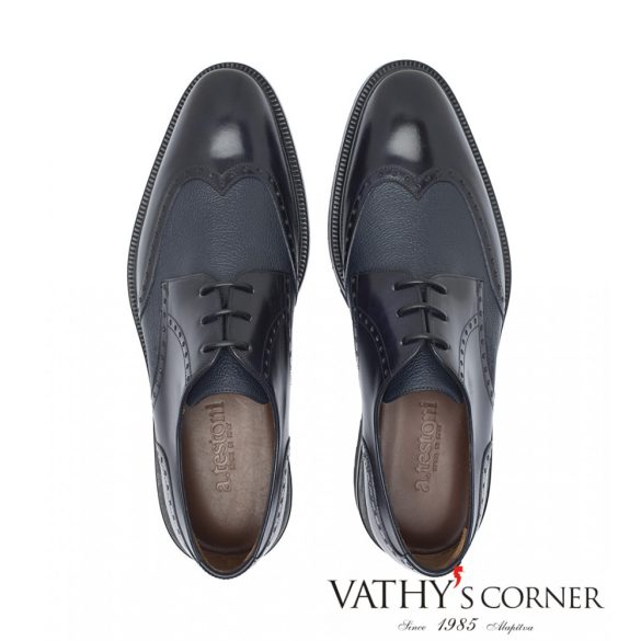 a.testoni derby gumitalpú cipő M47468MLH