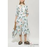 Luisa Cerano virágmintás midi ruha 718576 