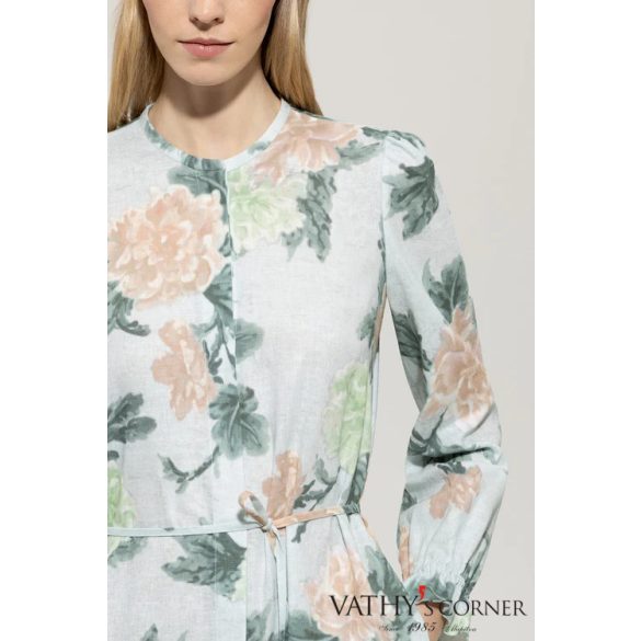 Luisa Cerano virágmintás midi ruha 718576 