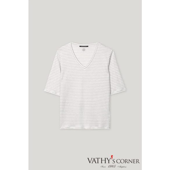 Luisa Cerano len csíkos póló 318255/7687 1201 