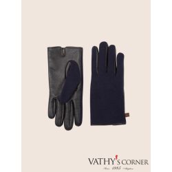   Jacob Cohen kesztyű szarvasbőr-kasmír keverékéből D1376 0568A 