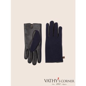 Jacob Cohen kesztyű szarvasbőr-kasmír keverékéből D1376 0568A 