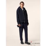 Jacob Cohen kesztyű szarvasbőr-kasmír keverékéből D1376 0568A 