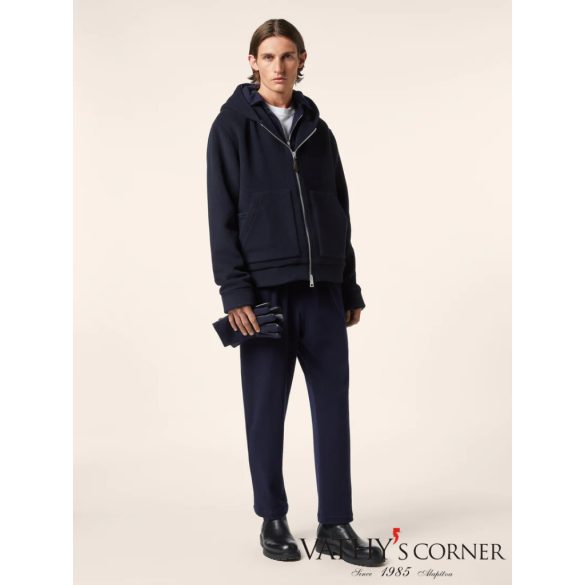 Jacob Cohen kesztyű szarvasbőr-kasmír keverékéből D1376 0568A 