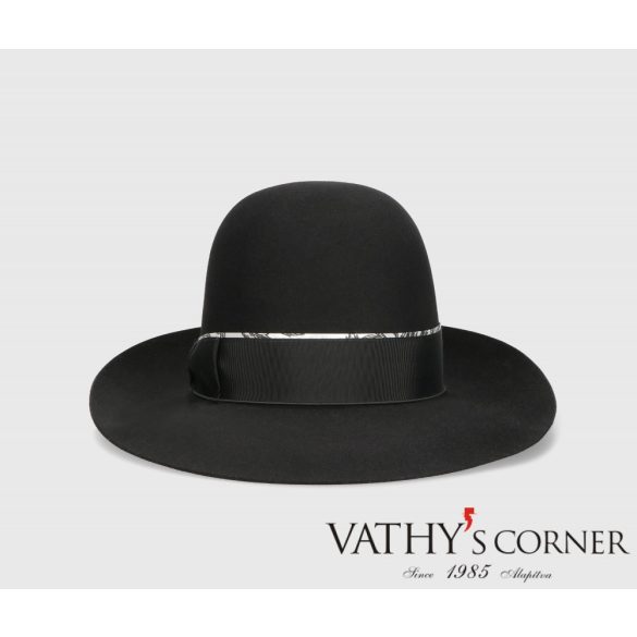 Borsalino Női nyúlszőr filc kalap széles karimával 38 0017 0420 