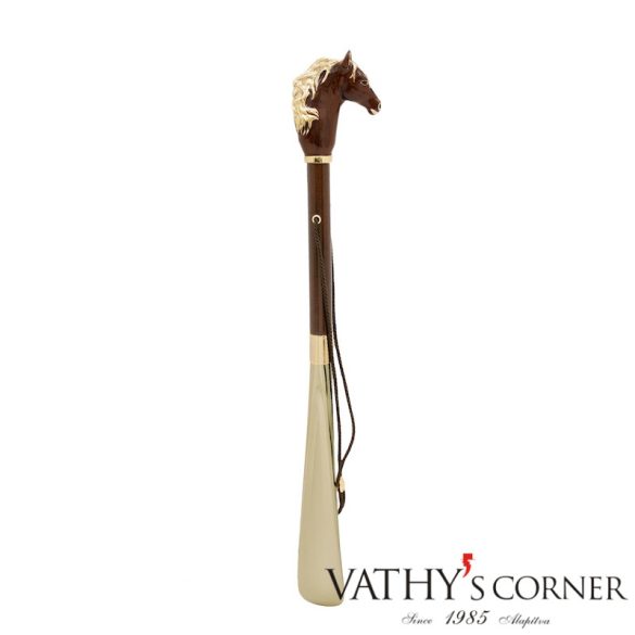 Pasotti arany cavallo cipőkanál