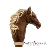 Pasotti arany cavallo cipőkanál