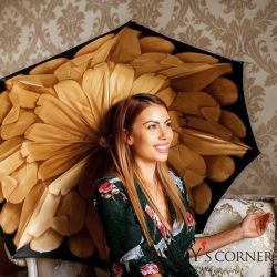   Pasotti női duplafalú esernyő agár fogantyúval 189021065/51 