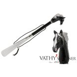 Pasotti ezüst cavallo cipőkanál