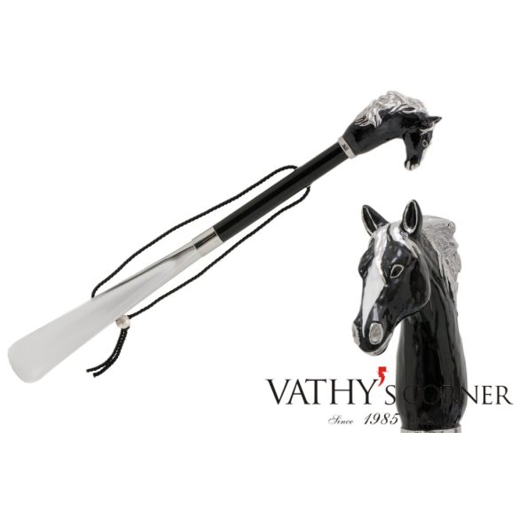 Pasotti ezüst cavallo cipőkanál