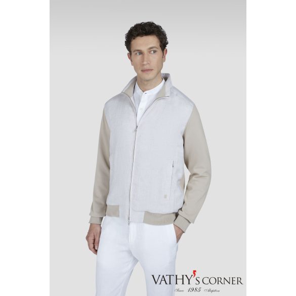 Paul&Shark cipzáras len-pamut dzseki 25411706 348 