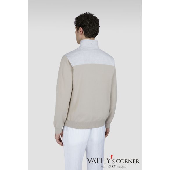 Paul&Shark cipzáras len-pamut dzseki 25411706 348 