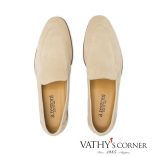 a.testoni slip-on béleletlen velúrbőr M47321 LRH 