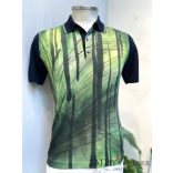 Bertolo 100 % silk zöld póló