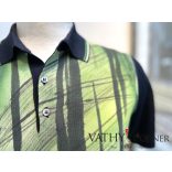 Bertolo 100 % silk zöld póló