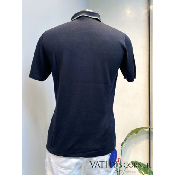 Bertolo 100 % silk zöld póló