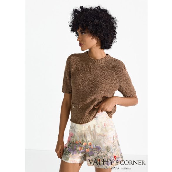 Riani kaktuszmintás rövidnadrág 643880-4570 