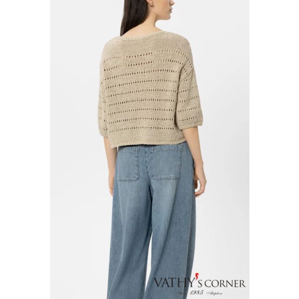 Luisa Cerano pulóver ajour mintával 138782/5917 727 