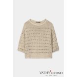 Luisa Cerano pulóver ajour mintával 138782/5917 727 