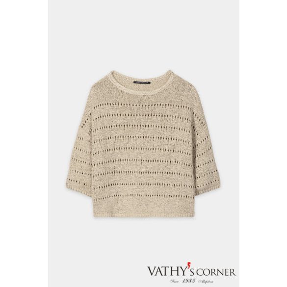 Luisa Cerano pulóver ajour mintával 138782/5917 727 