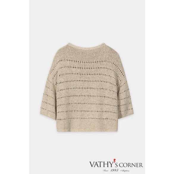 Luisa Cerano pulóver ajour mintával 138782/5917 727 