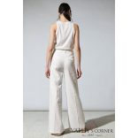 Luisa Cerano széles száru vászonkeverékű nadrág 678538/3267 0108 