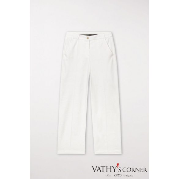 Luisa Cerano széles száru vászonkeverékű nadrág 678538/3267 0108 