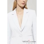 Luisa Cerano blézer vászonkeverékből 418365 