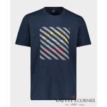 Paul@Shark Organikus pamut póló, fényvisszaverő nyomtatott logóval E20P 1083 013