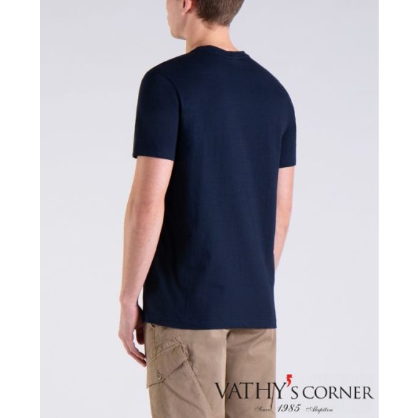 Paul@Shark Organikus pamut póló, fényvisszaverő nyomtatott logóval E20P 1083 013