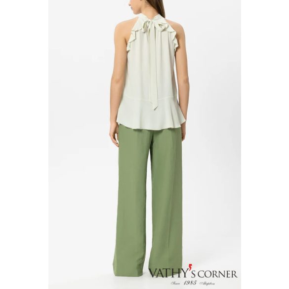 Luisa Cerano széles szárú nadrág lenkeverékből 638901/3824 343 