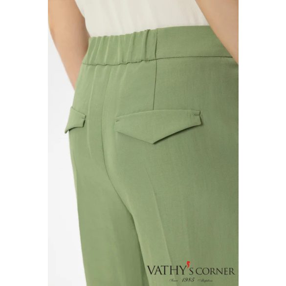 Luisa Cerano széles szárú nadrág lenkeverékből 638901/3824 343 