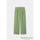 Luisa Cerano széles szárú nadrág lenkeverékből 638901/3824 343 