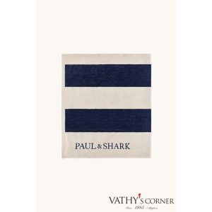 Paul&Shark csíkos strandtörölköző hímzéssel 25417070 260 
