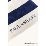 Paul&Shark csíkos strandtörölköző hímzéssel 25417070 260 