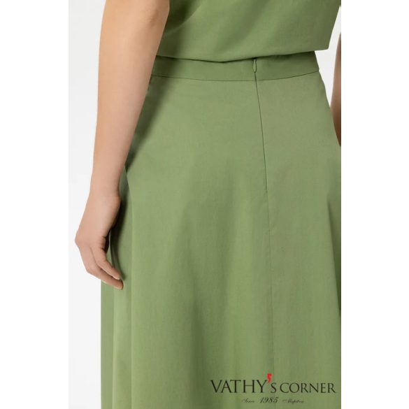 Luisa Cerano A-vonalú gabardin szoknya 538335/4201 343 