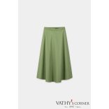 Luisa Cerano A-vonalú gabardin szoknya 538335/4201 343 