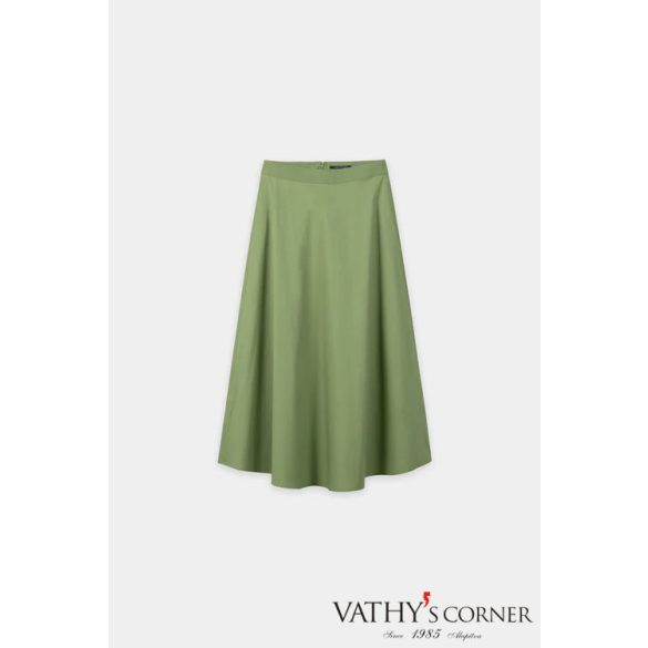 Luisa Cerano A-vonalú gabardin szoknya 538335/4201 343 