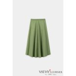 Luisa Cerano A-vonalú gabardin szoknya 538335/4201 343 