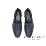 a.testoni fonott mokaszin kék MS47617POH 94962HRV